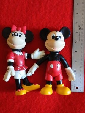Vintage Mickey and Minnie Mouse